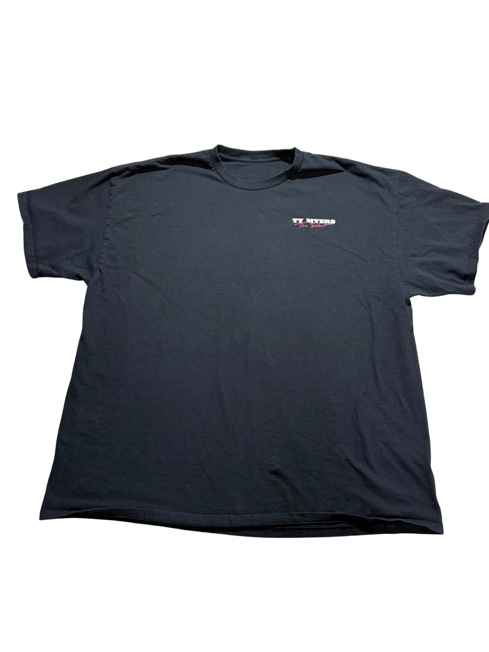 Ty Myers "The Select" Black Graphic Short Sleeve T-Shirt Music Rock & Pop